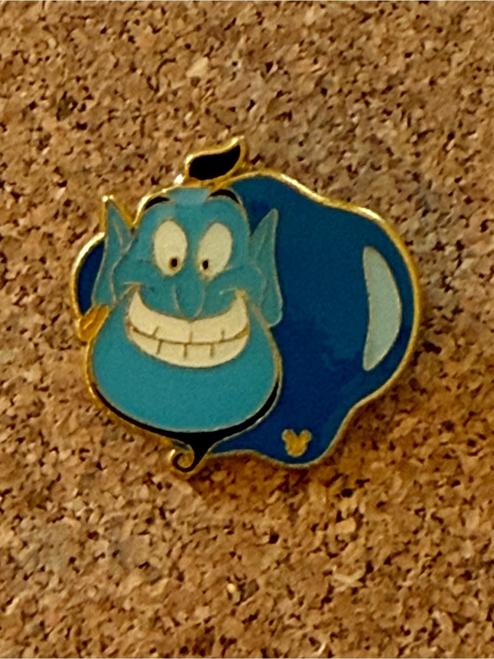 Disney - Aladdin Genie - HONG KONG  - blue color palette - hidden Mickey 2017